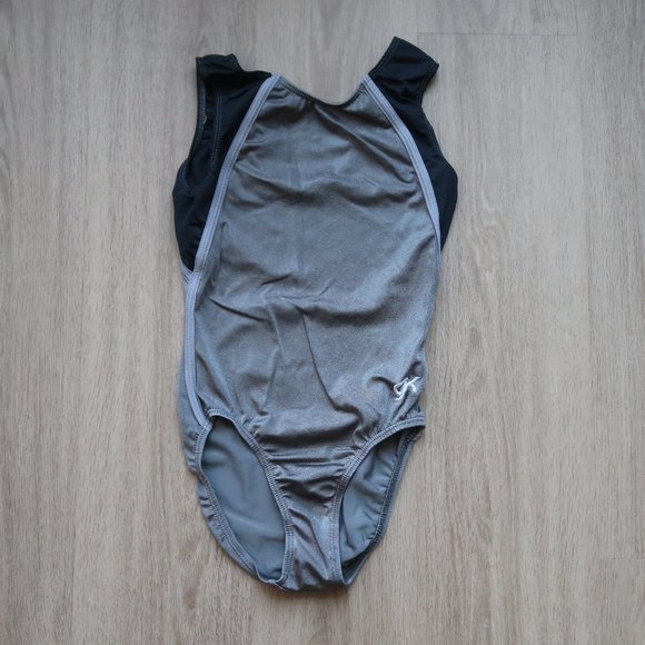 GK Other - GK Elite Gymnastics Leotard Size AM in Grey
